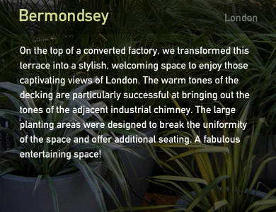 Converter factory roof terrace