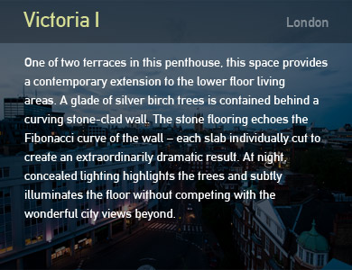 Fibonacci Curve roof terrace