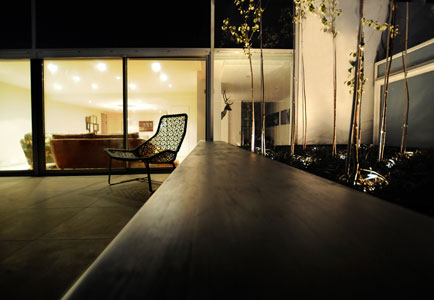 Penthouse flat roof terraces