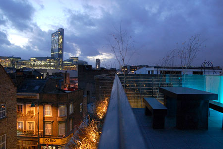 Contemporary roof terrace