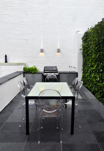 Child friendly roof garden