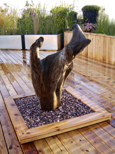 Converter factory roof terrace