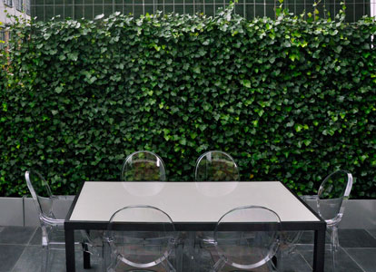 Child friendly roof garden