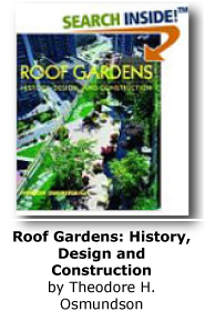 Roof Gardens: History, Design and Construction (Norton Books for Architects & Designers)